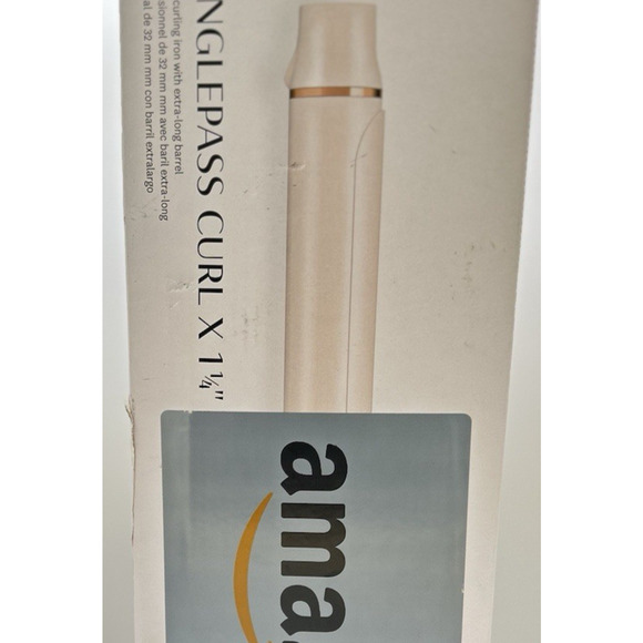 T3 SinglePass Curl X Extra-Long Barrel Curling Iron 9 Heat Settings 1.25" - Picture 2 of 4